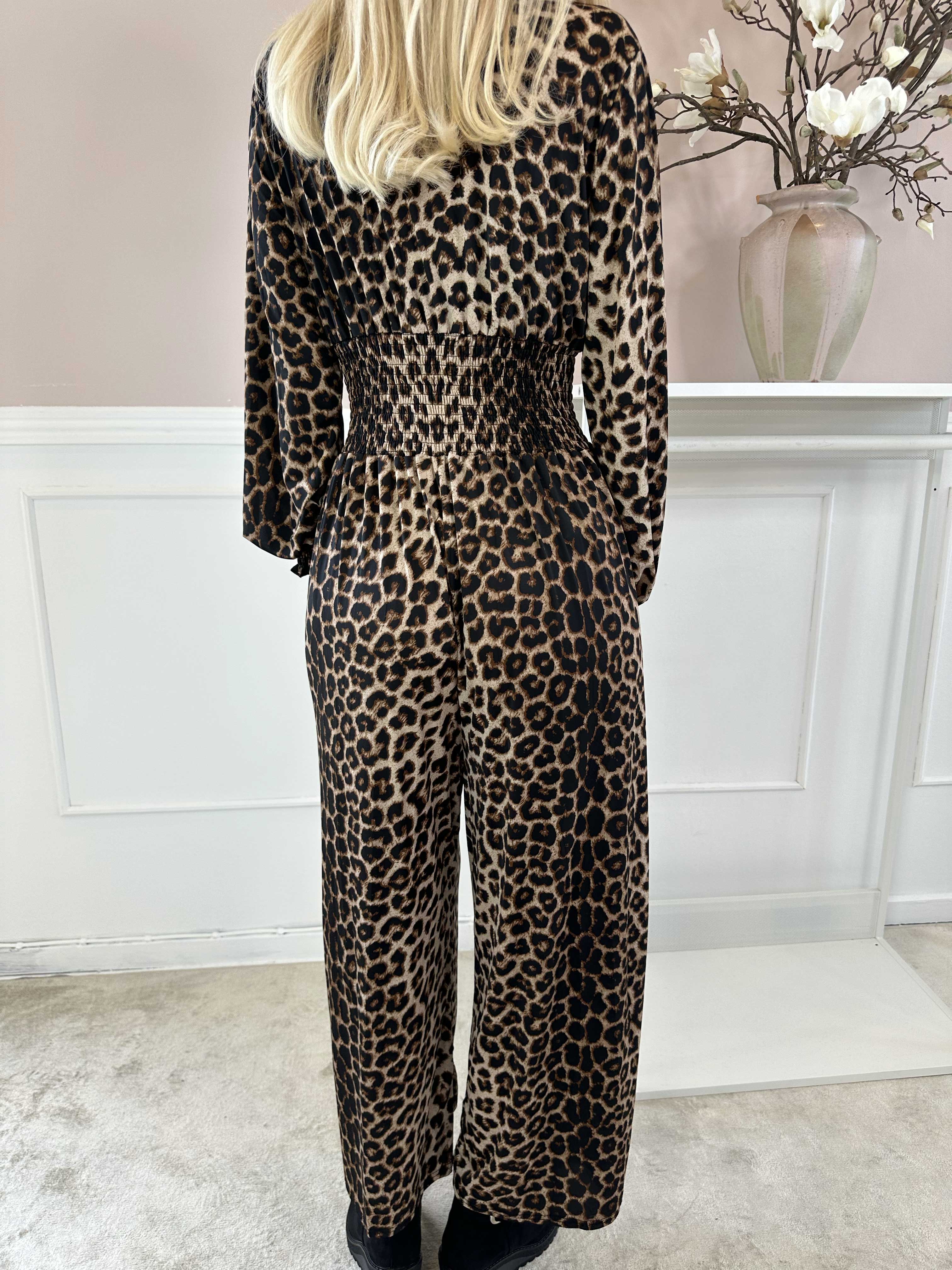 Pams Leo Jumpsuit L/S - Jumpsuit med resår